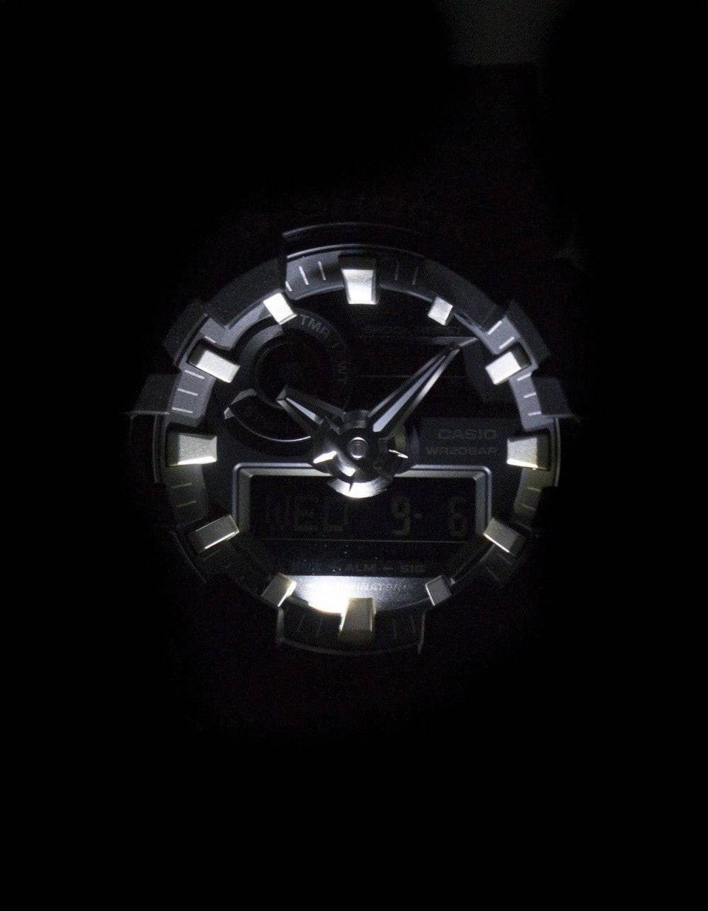Refurbished Casio G - Shock Analog Digital GA - 700 - 1B GA700 - 1B Men's Watch - Prestige Stones