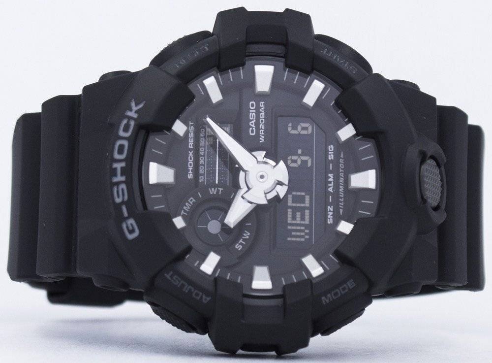 Refurbished Casio G - Shock Analog Digital GA - 700 - 1B GA700 - 1B Men's Watch - Prestige Stones