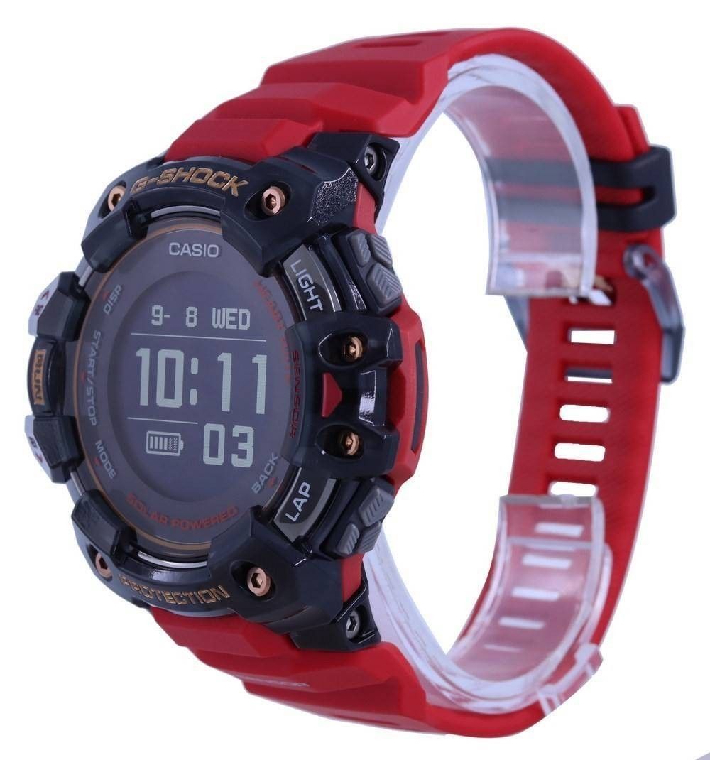 Refurbished Casio G - Shock G - Move Limited Edition Heart - Rate Monitor Digital GBD - H1000 - 4A1 200M Men's Watch - Prestige Stones