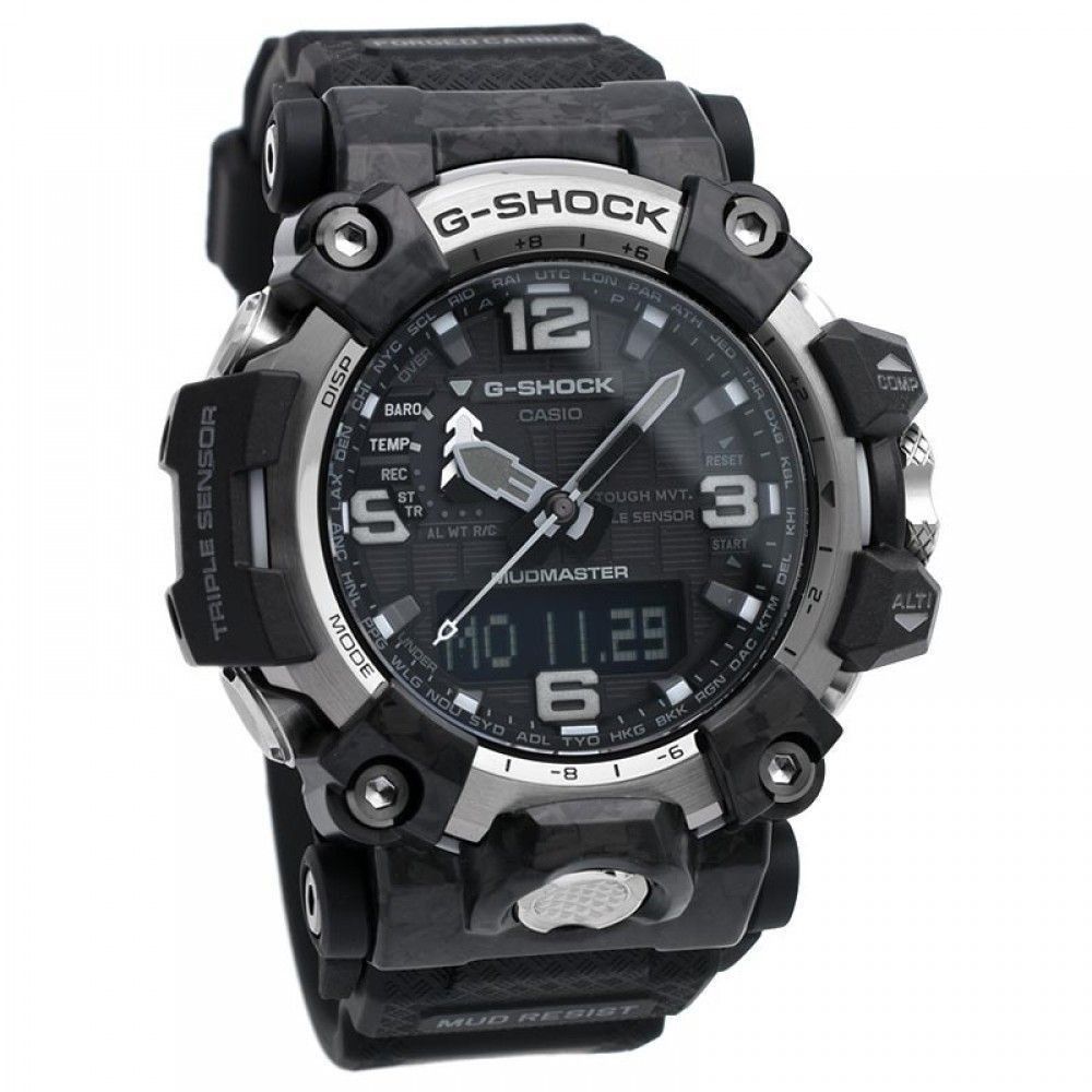 Refurbished Casio G - Shock Mudmaster Analog Digital Black Dial Solar GWG - 2000 - 1A1 200M Men's Watch - Prestige Stones