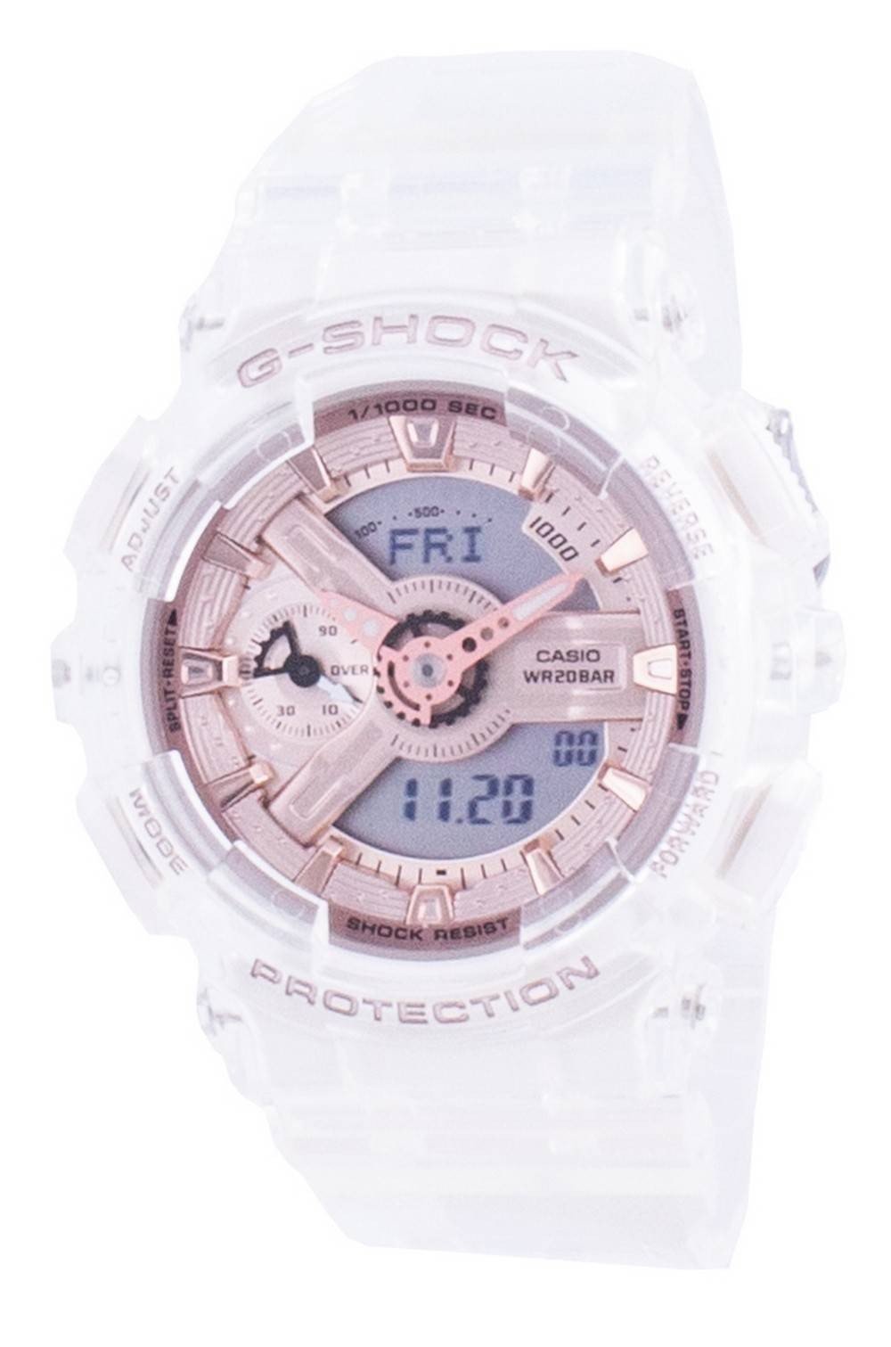 Refurbished Casio G - Shock Neobrite Quartz GMA - S110SR - 7A GMAS110SR - 7 200M Women's Watch - Prestige Stones