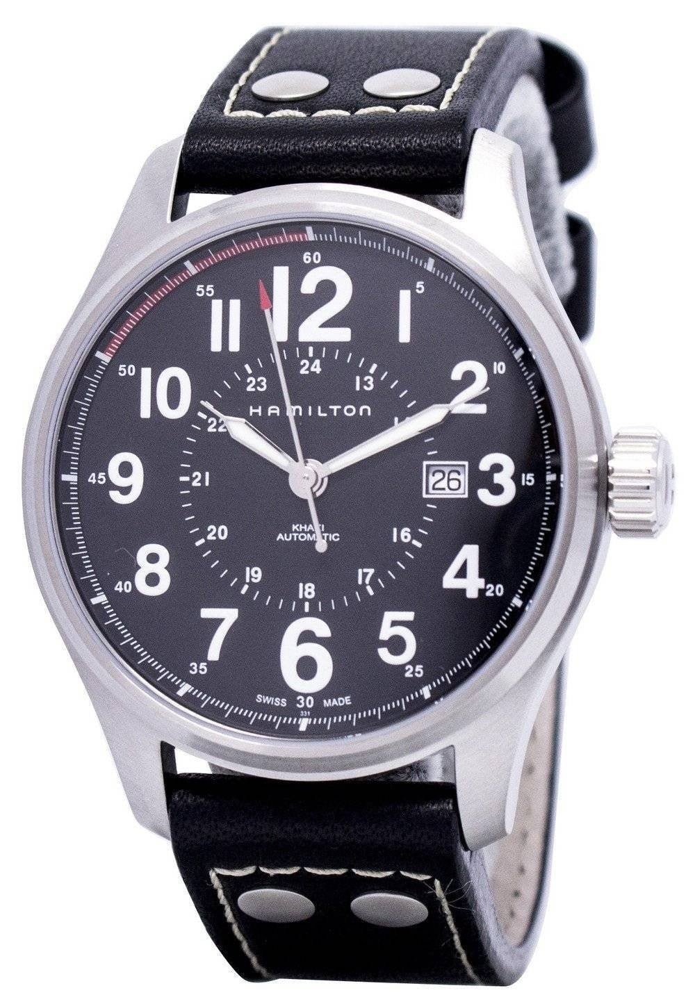 Refurbished Hamilton Khaki Officer Series H70615733 Men's Watch - Prestige Stones