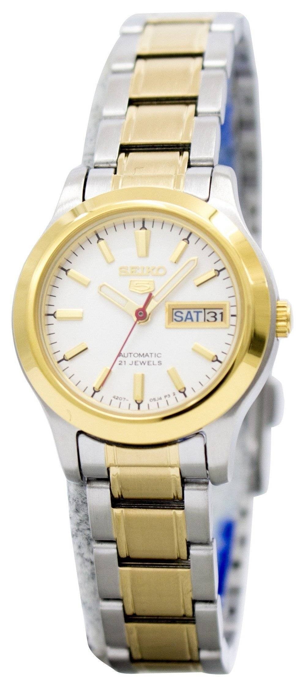 Refurbished Seiko 5 Automatic 21 Jewel SYMD90 SYMD90K1 SYMD90K Women's Watch - Prestige Stones