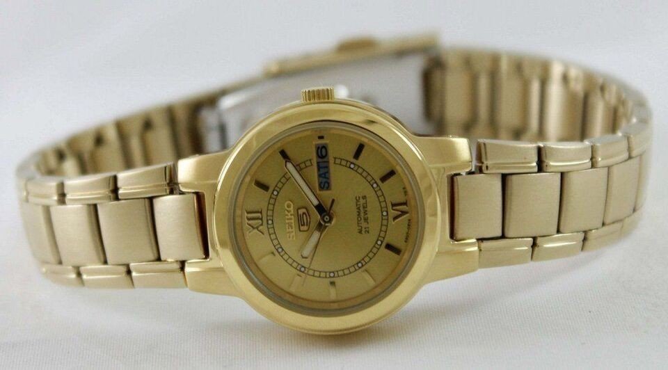 Refurbished Seiko 5 Automatic 21 Jewels SYME58 SYME58K1 SYME58K Women's Watch - Prestige Stones