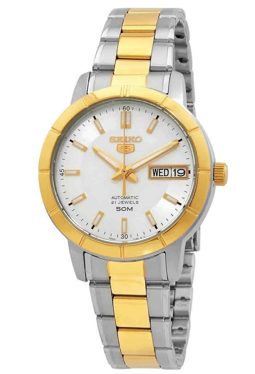 Refurbished Seiko 5 Automatic Silver Dial SNK892 SNK892K1 SNK892K Women's Watch - Prestige Stones