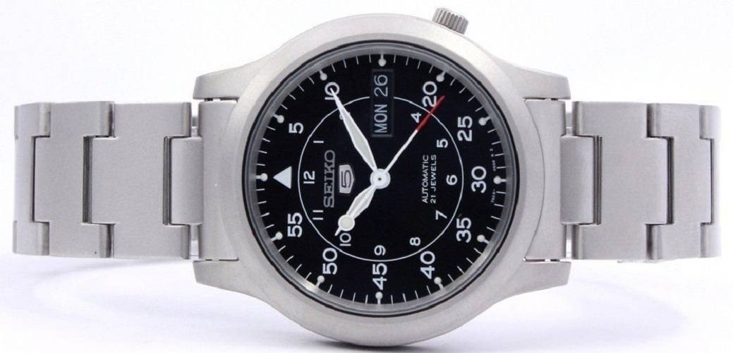 Refurbished Seiko 5 Automatic SNK809 SNK809K1 SNK809K 21 Jewel Men's Watch - Prestige Stones