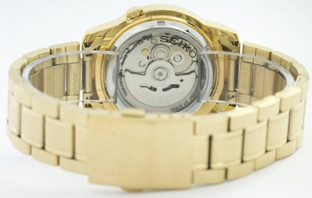 Refurbished Seiko 5 Gold Dial Automatic 21 Jewels SNKK38J1 Men's Watch - Prestige Stones