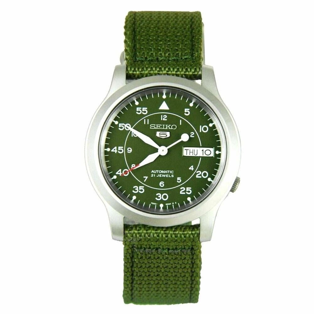 Refurbished Seiko 5 Military Automatic Nylon SNK805K2 Men's Watch - Prestige Stones