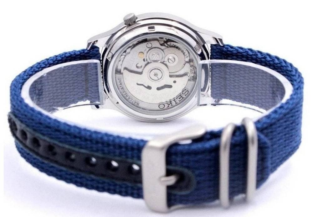 Refurbished Seiko 5 Military Automatic Nylon Strap SNK807K2 Men's Watch - Prestige Stones