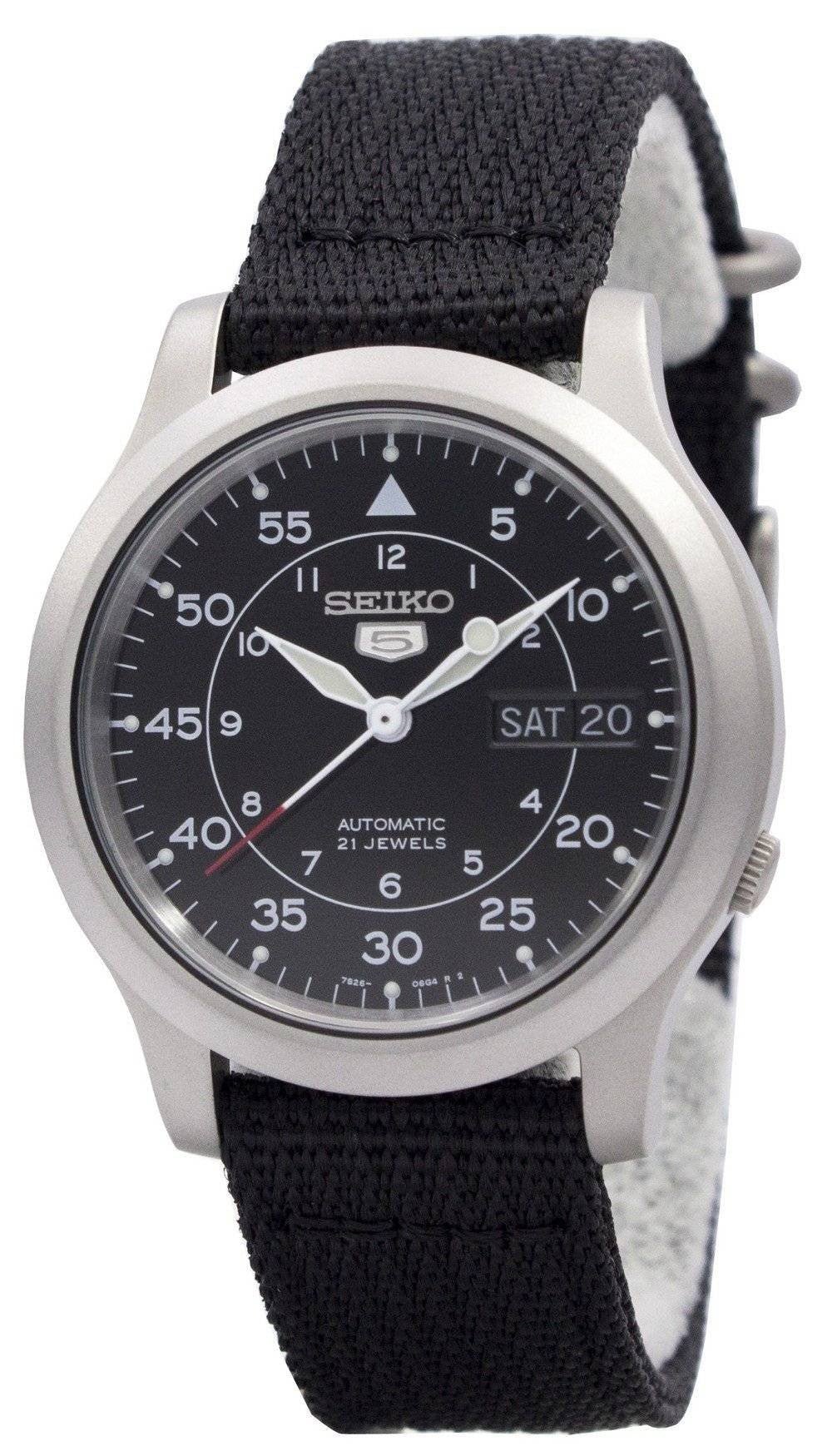 Refurbished Seiko 5 Military Automatic SNK809K2 Men's Watch - Prestige Stones