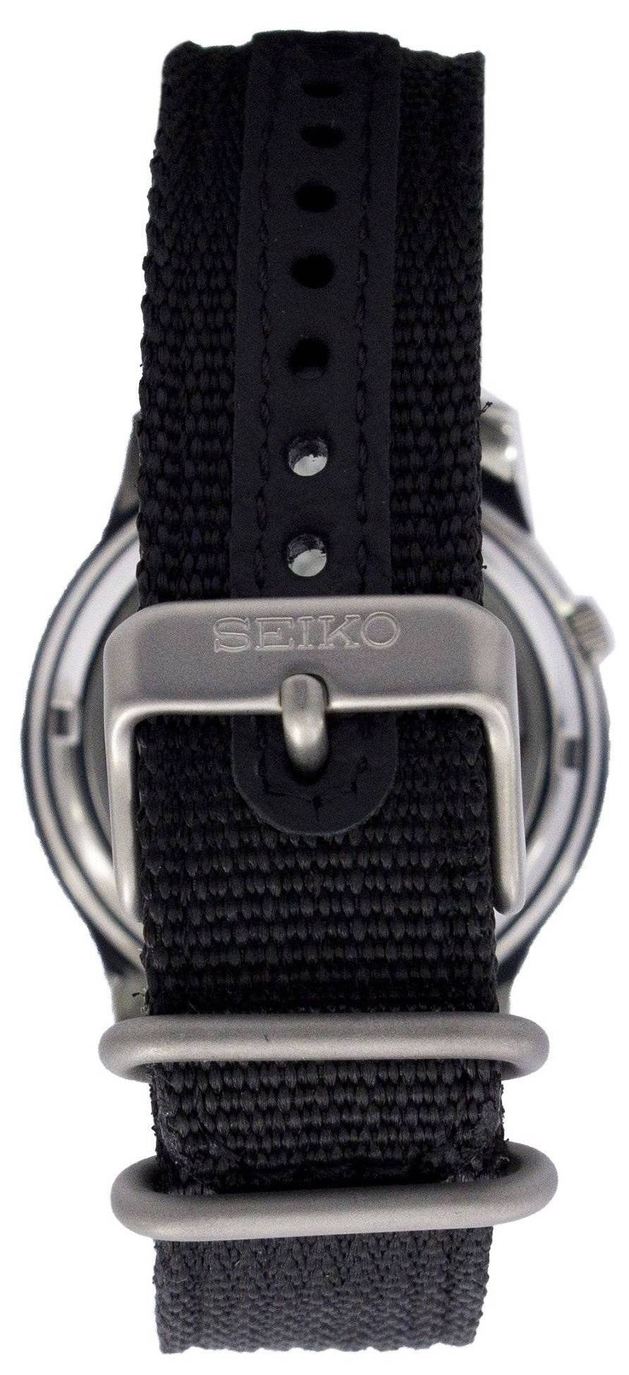 Refurbished Seiko 5 Military Black Dial Automatic SNK809K2 Men's Watch - Prestige Stones
