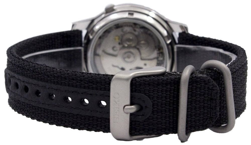 Refurbished Seiko 5 Military Black Dial Automatic SNK809K2 Men's Watch - Prestige Stones
