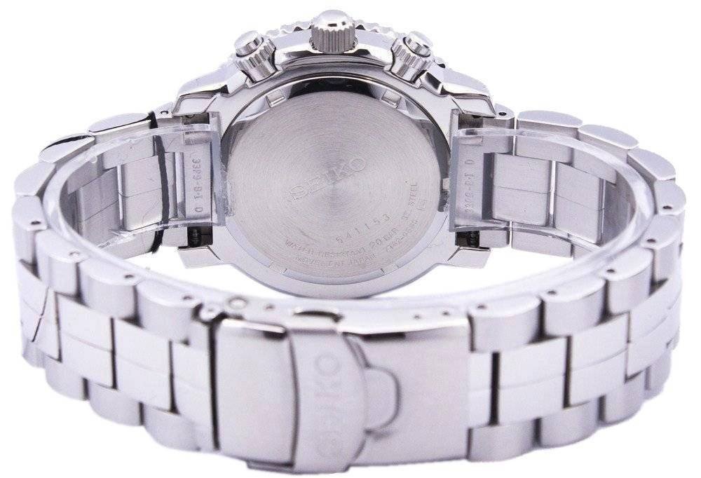 Refurbished Seiko Flightmaster SNA411 SNA411P1 SNA411P Pilot's Flight Alarm Chronograph Men's Watch - Prestige Stones