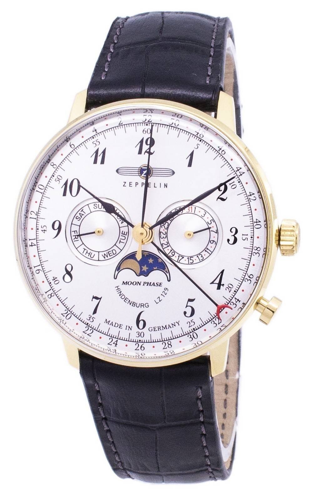 Refurbished Zeppelin Series LZ 129 Hindenburg Germany Made 7038 - 1 70381 Men's Watch - Prestige Stones