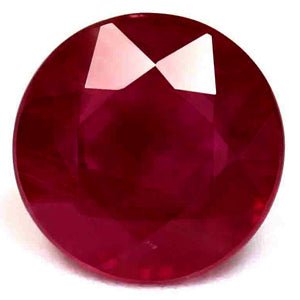 Round Red Ruby 1.77ct Burma | GIA Certified - Prestige Stones
