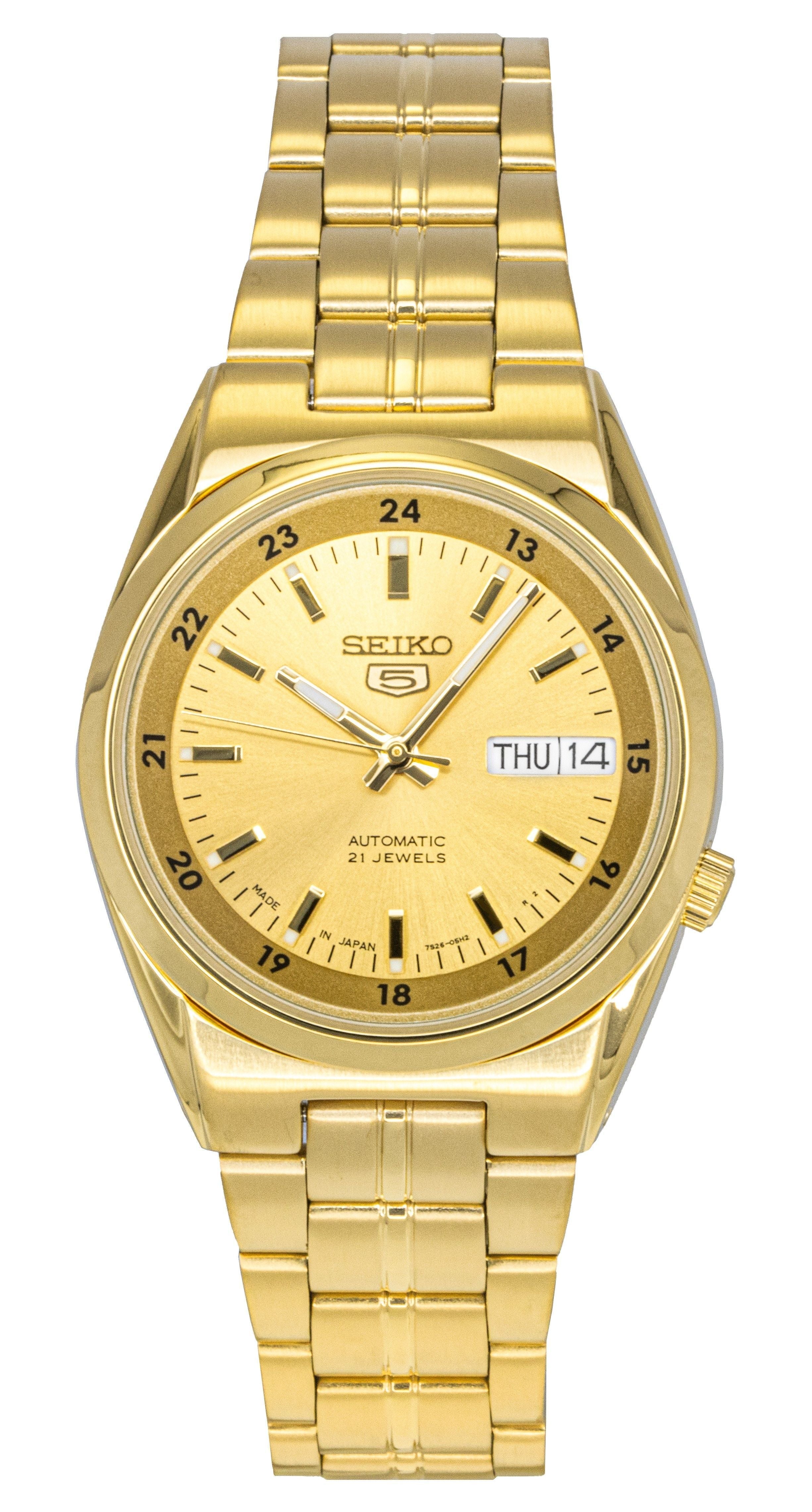 Seiko 5 Automatic 21 Jewels Japan Made SNK574 SNK574J1 SNK574J Men's Watch - Prestige Stones