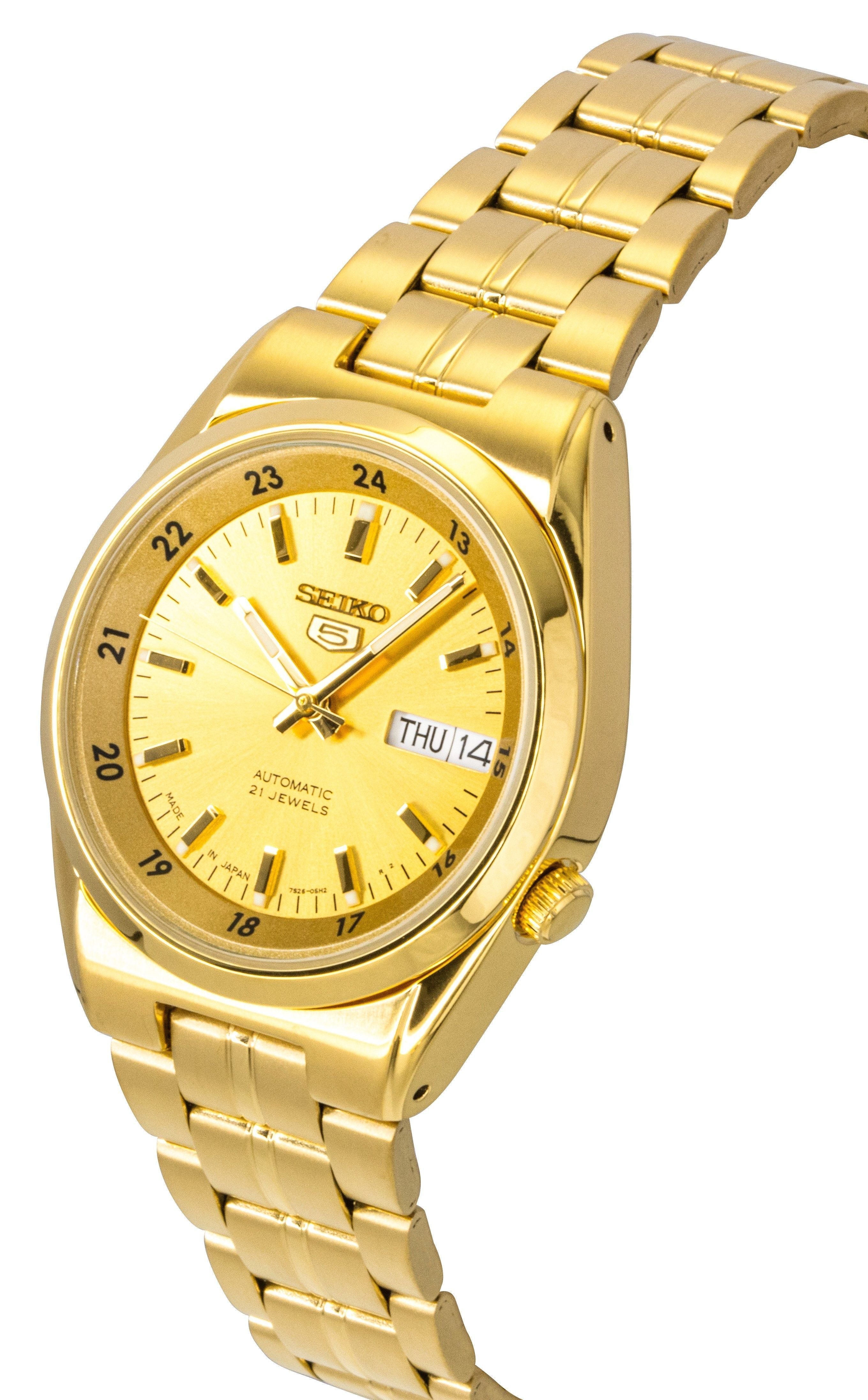 Seiko 5 Automatic 21 Jewels Japan Made SNK574 SNK574J1 SNK574J Men's Watch - Prestige Stones