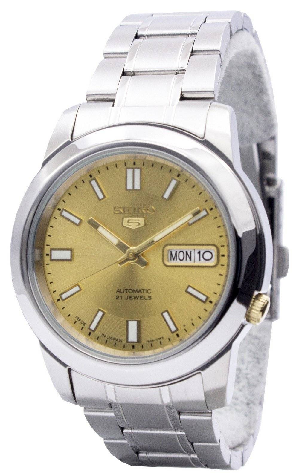 Seiko 5 Automatic 21 Jewels Japan Made SNKK13 SNKK13J1 SNKK13J Men's Watch - Prestige Stones