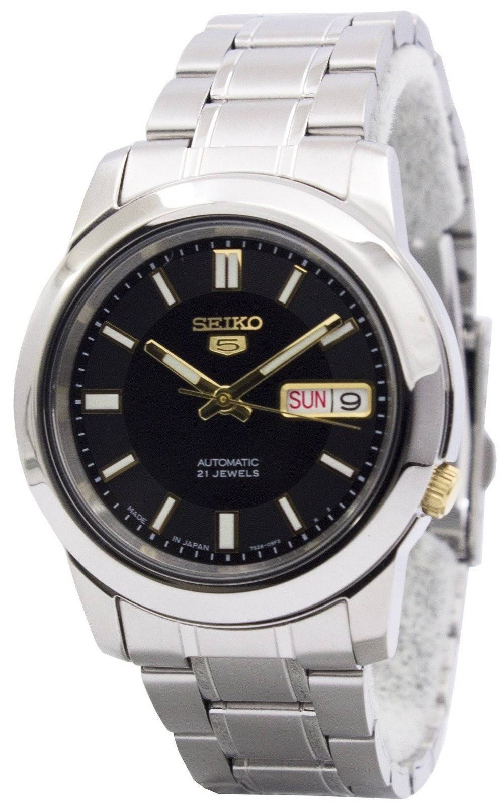 Seiko 5 Automatic 21 Jewels Japan Made SNKK17 SNKK17J1 SNKK17J Men's Watch - Prestige Stones