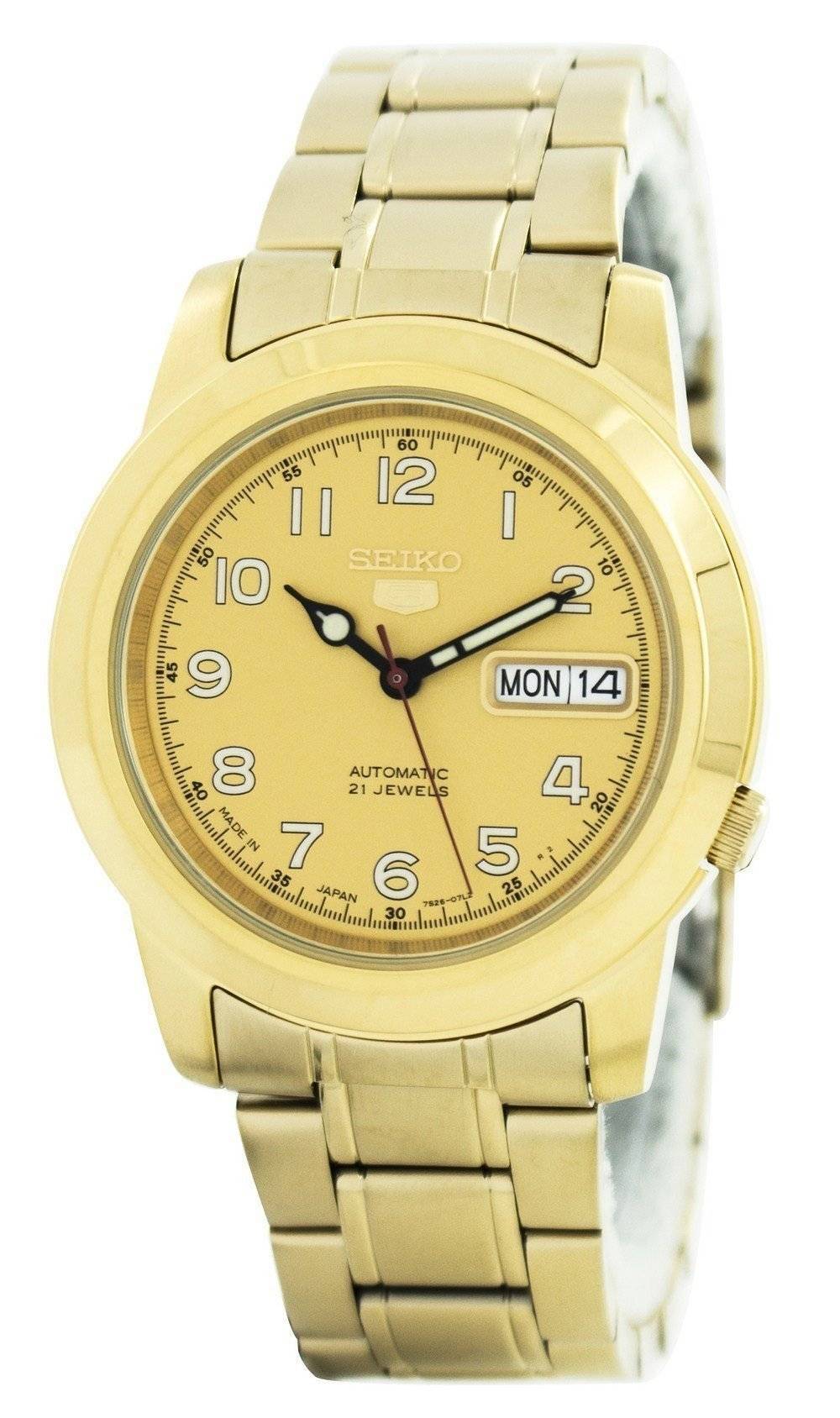 Seiko 5 Automatic 21 Jewels Japan Made SNKK38 SNKK38J1 SNKK38J Men's Watch - Prestige Stones