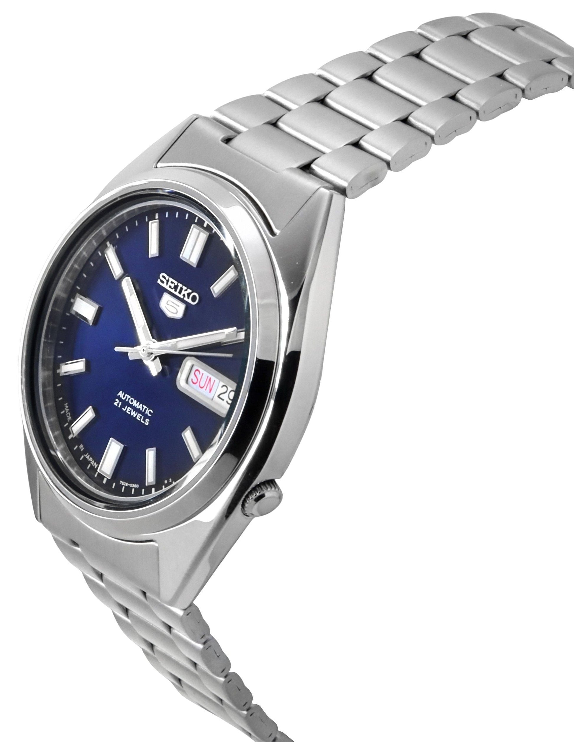 Seiko 5 Automatic 21 Jewels Japan Made SNXS77 SNXS77J1 SNXS77J Men's Watch - Prestige Stones