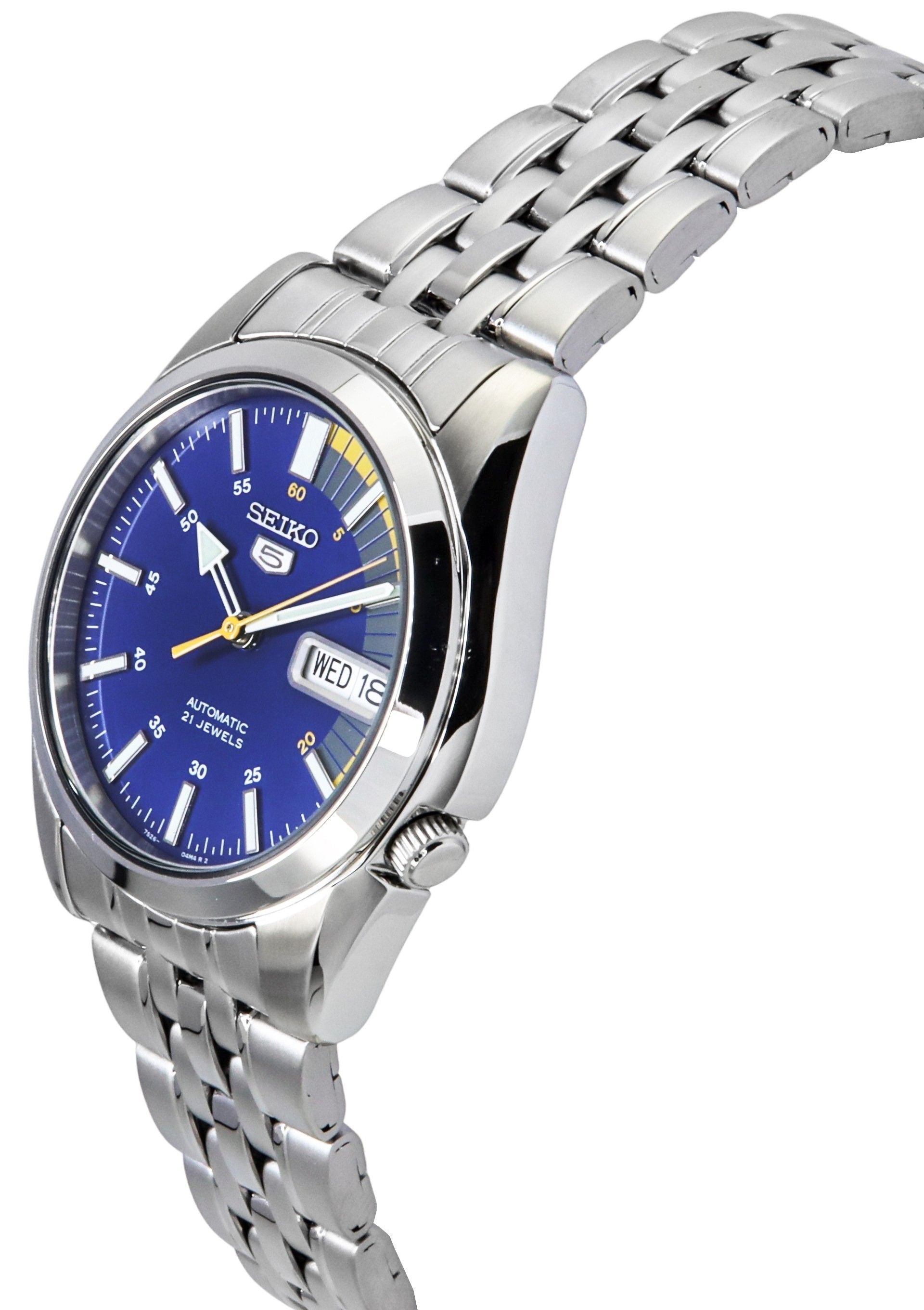 Seiko 5 Automatic 21 Jewels SNK371 SNK371K1 SNK371K Men's Watch - Prestige Stones