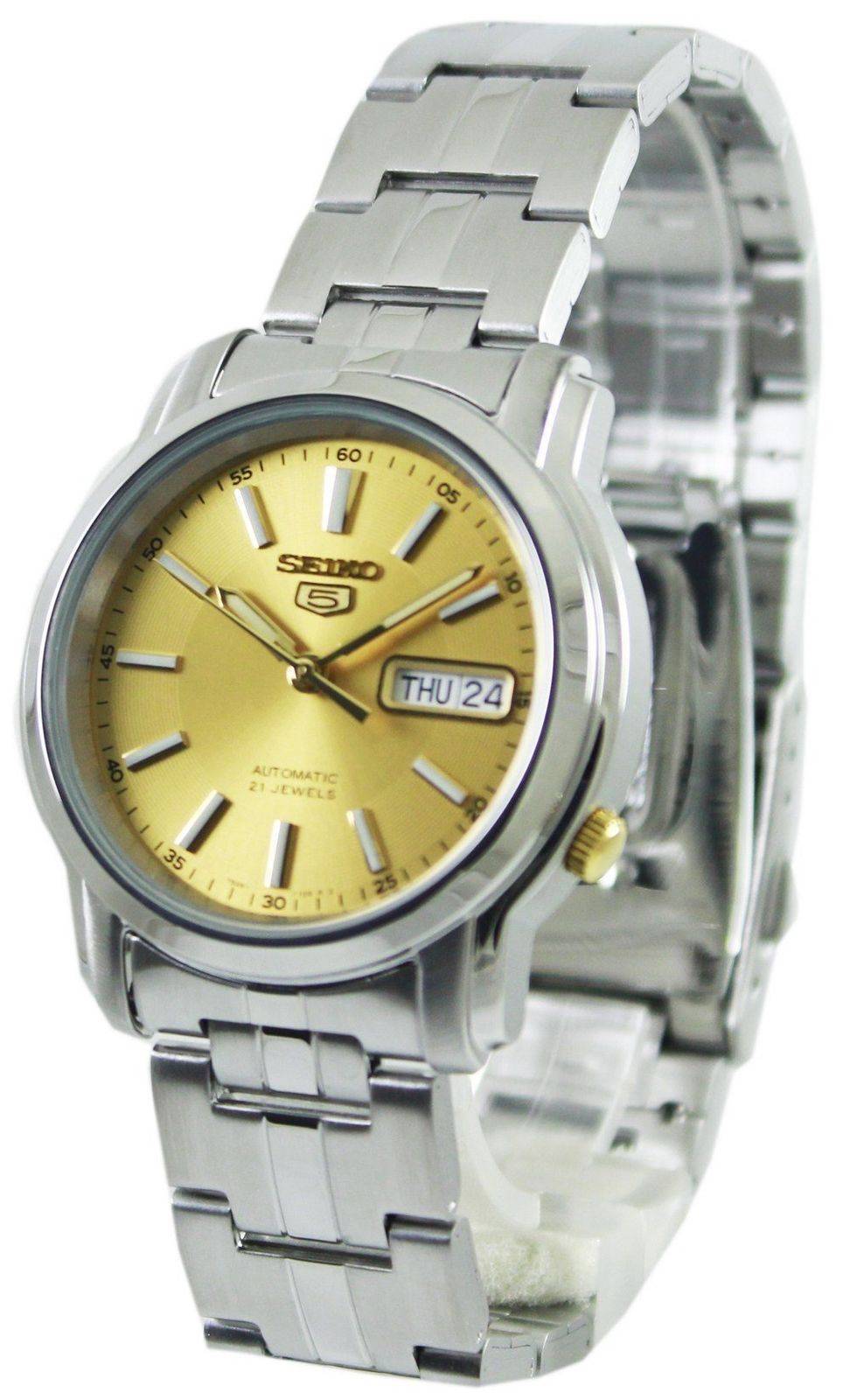 Seiko 5 Automatic 21 Jewels SNKL81 SNKL81K1 SNKL81K Men's Watch - Prestige Stones