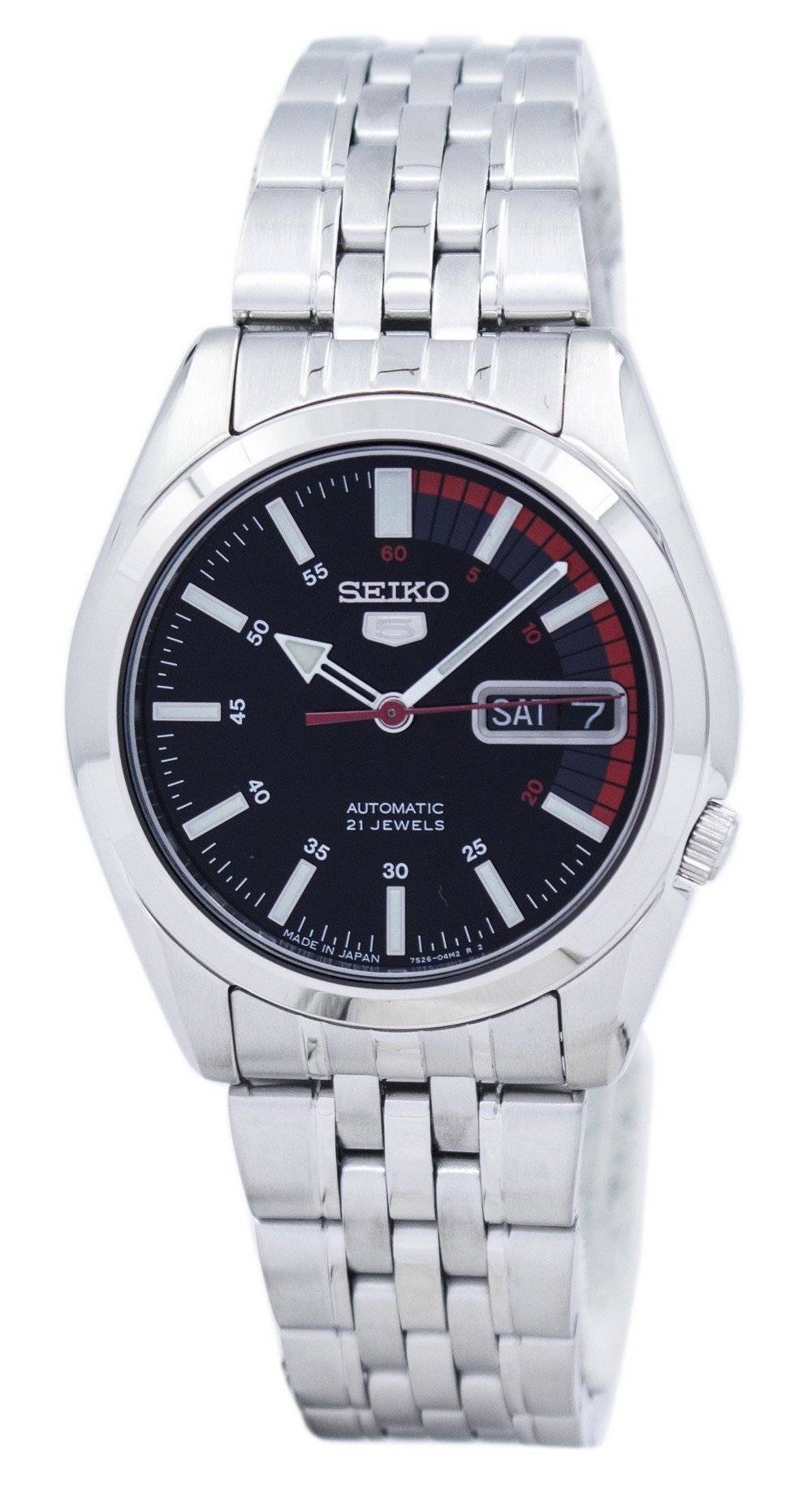 Seiko 5 Automatic Japan Made 21 Jewels SNK375 SNK375J1 SNK375J Men's Watch - Prestige Stones