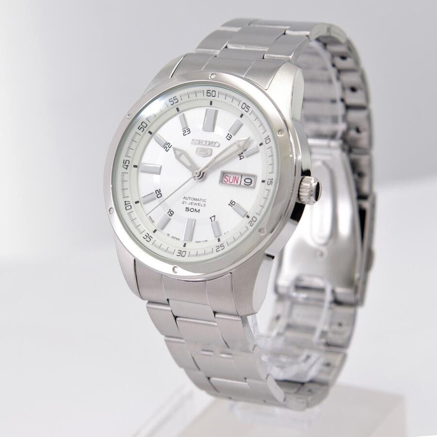 Seiko 5 Automatic Japan Made SNKN09 SNKN09J1 SNKN09J Men's Watch - Prestige Stones