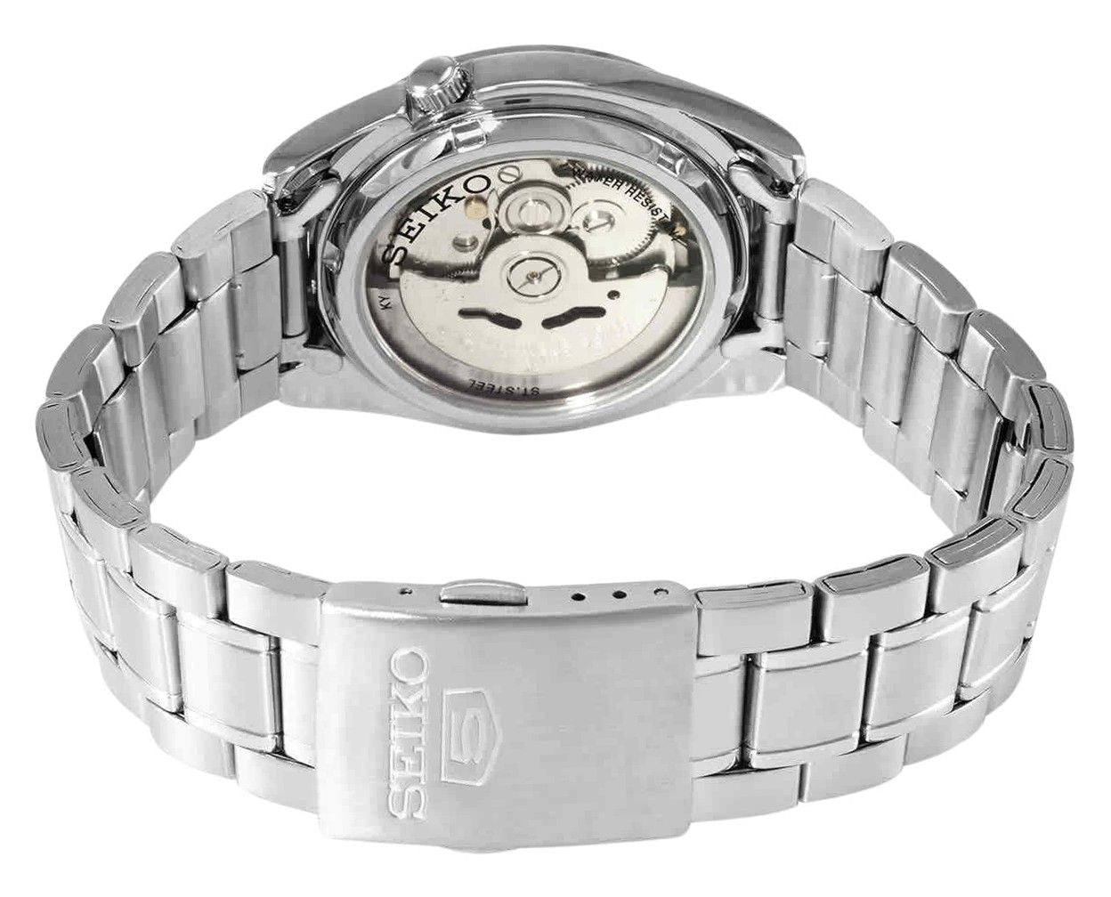 Seiko 5 Automatic Silver Dial SNKL51 SNKL51K1 SNKL51K Men's Watch - Prestige Stones