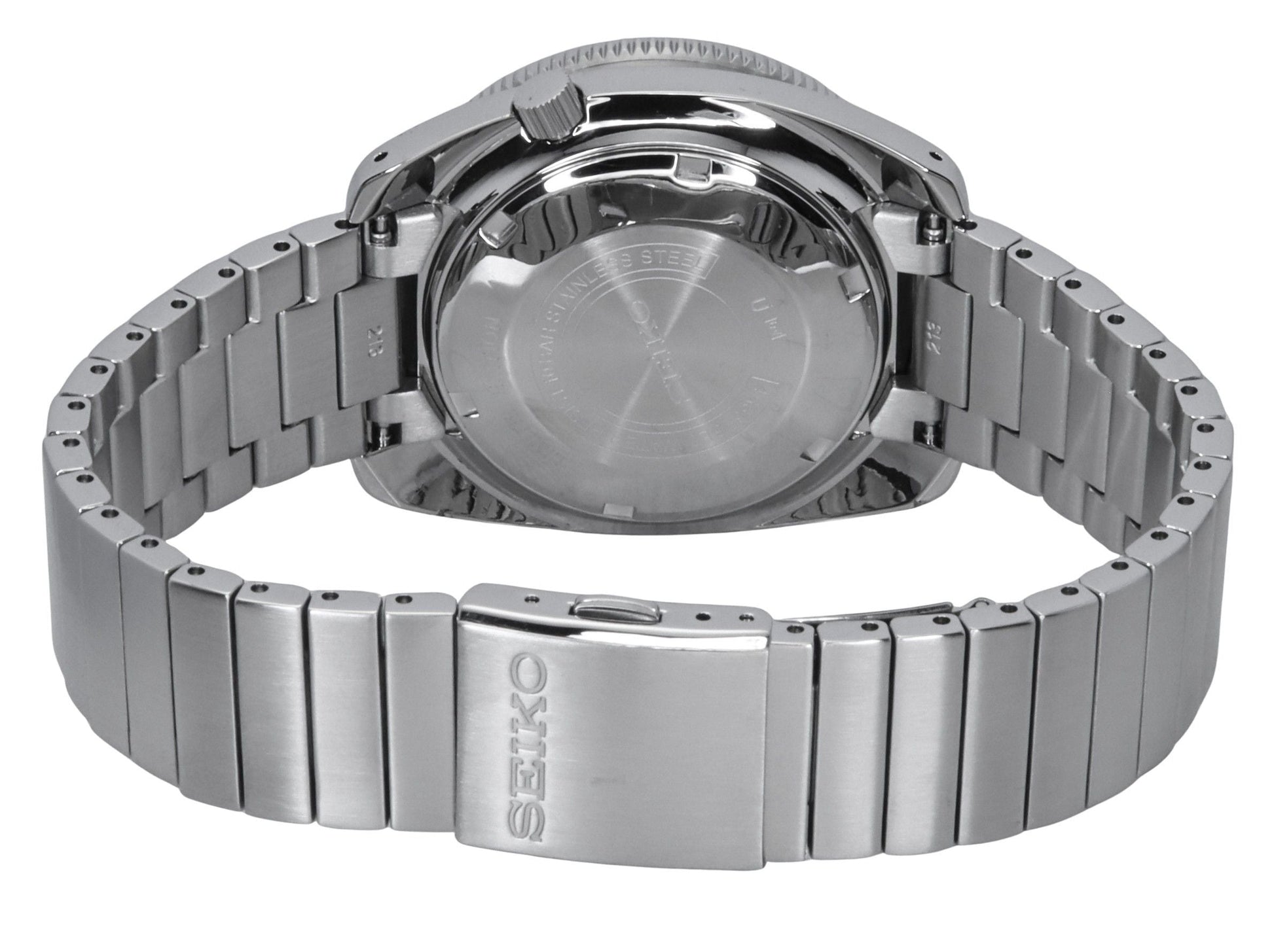 Seiko 5 Sports 1968 Recreation Limited Edition Black Dial Automatic SRPL05K1 100M Men's Watch With Extra Strap - Prestige Stones