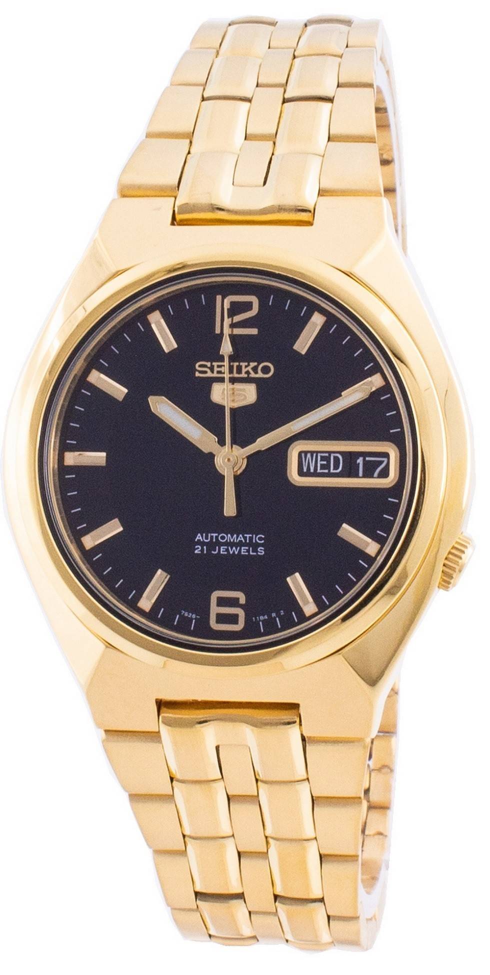 Seiko 5 Sports Automatic Black Dial SNKL66 SNKL66K1 SNKL66K Men's Watch - Prestige Stones