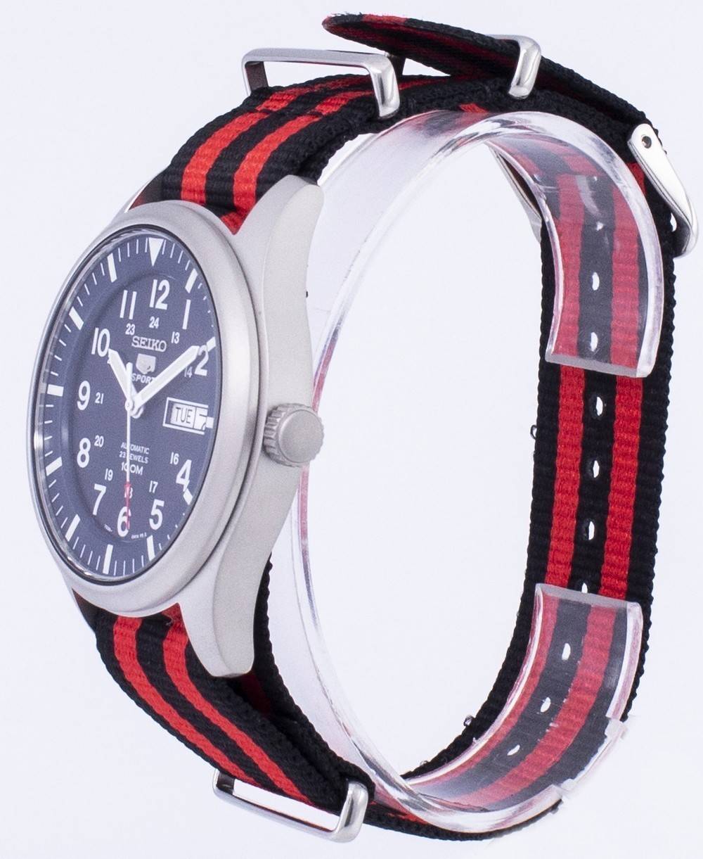 Seiko 5 Sports Automatic Nato Strap SNZG11K1 - var - NATO3 Men's Watch - Prestige Stones