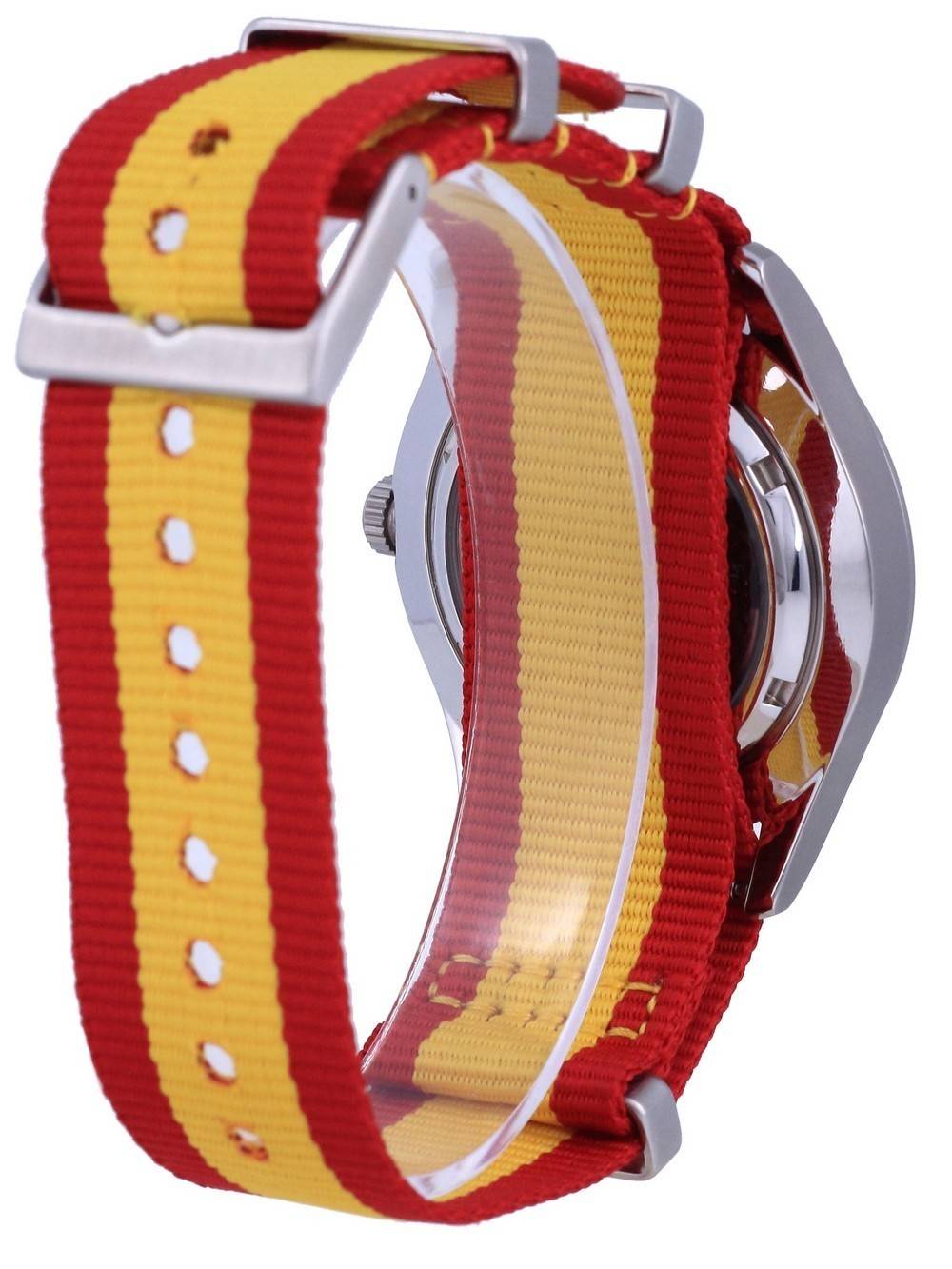 Seiko 5 Sports Automatic Polyester SNZG11J1 - var - NATO29 100M Men's Watch - Prestige Stones