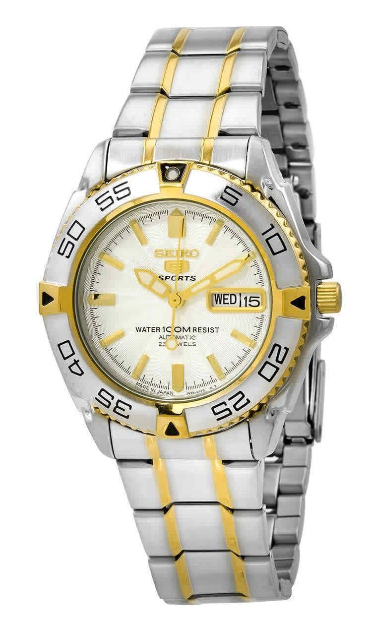 Seiko 5 Sports Automatic SNZB24 SNZB24J1 SNZB24J Japan Made 100M Men's Watch - Prestige Stones