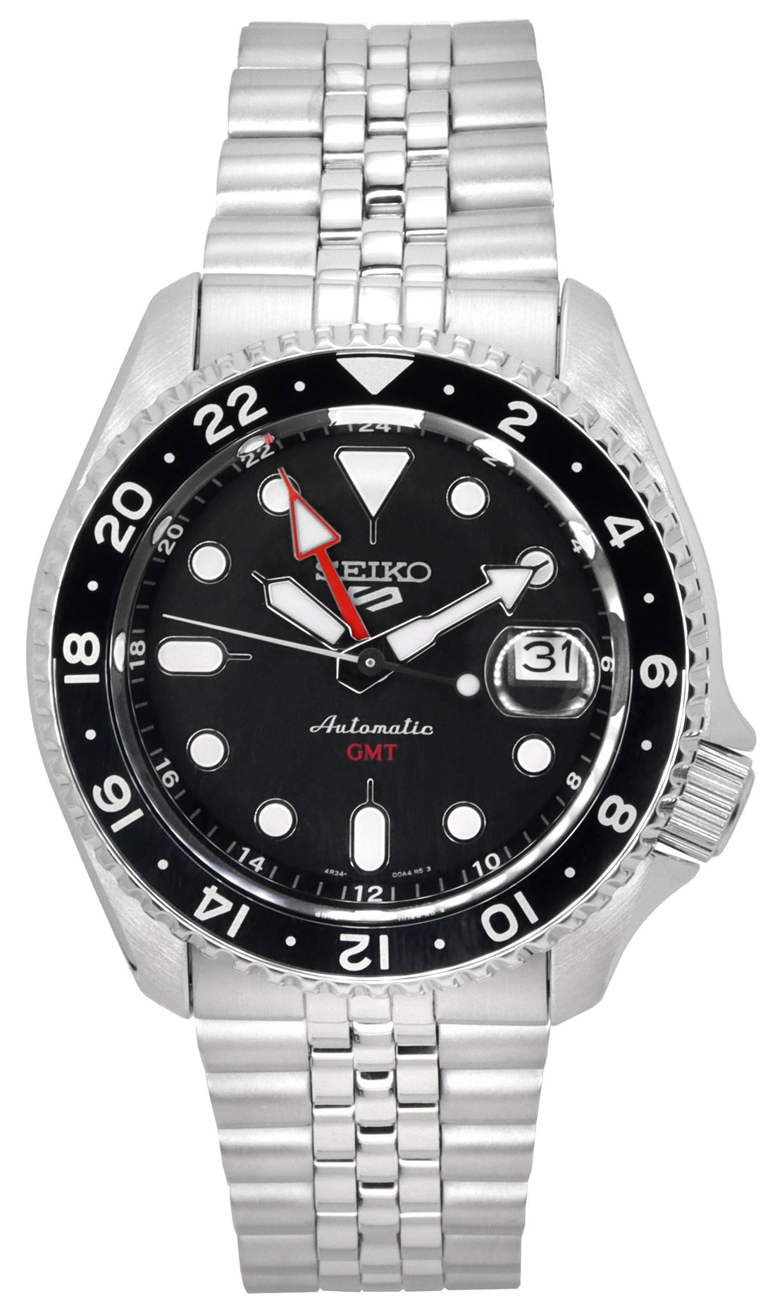 Seiko 5 Sports Black Grape GMT SKX Re - Interpretation Automatic SSK001 SSK001K1 SSK001K 100M Men's Watch - Prestige Stones