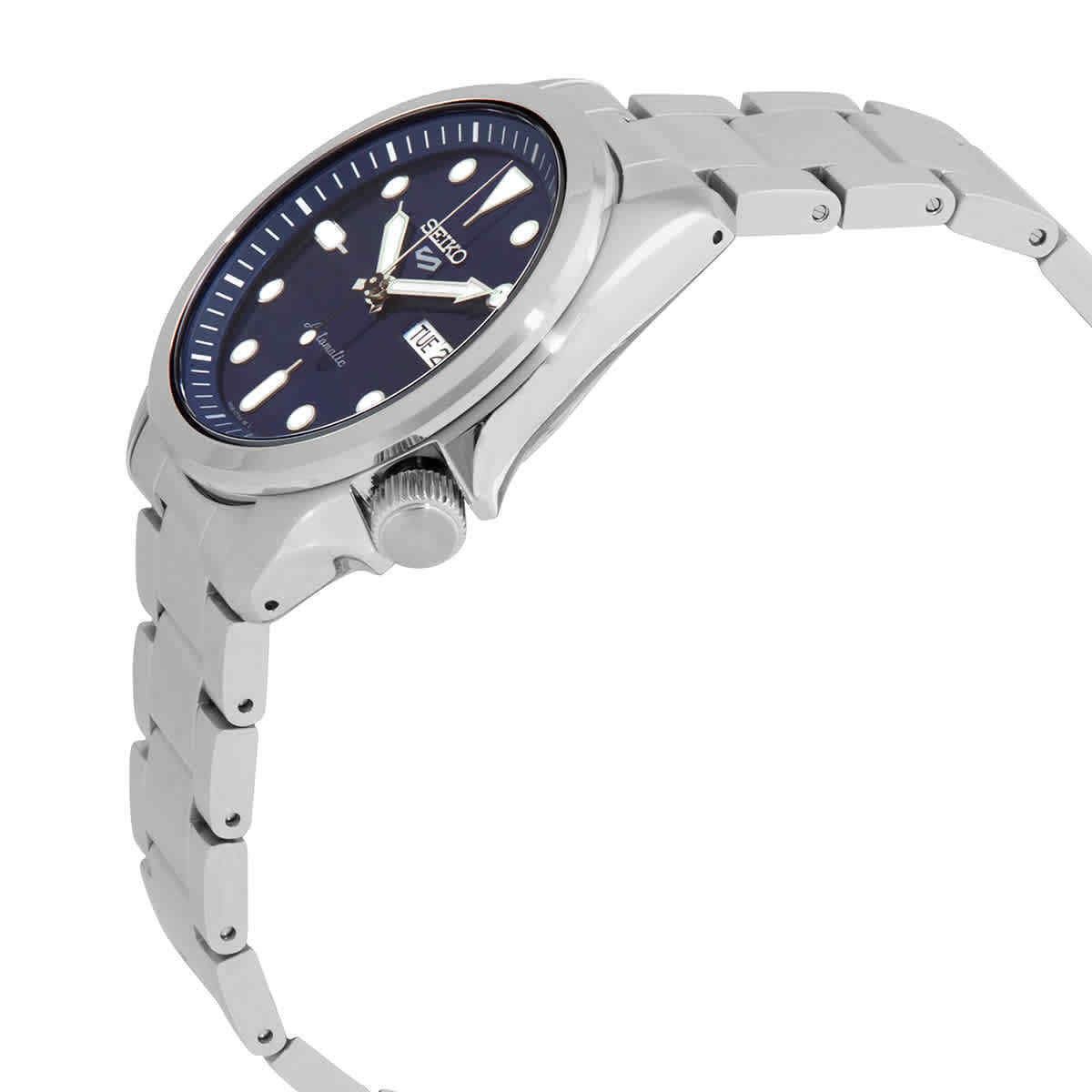 Seiko 5 Sports Blue Dial Automatic SRPE53 SRPE53K1 SRPE53K 100M Men's Watch - Prestige Stones