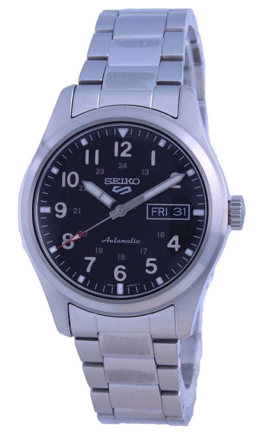 Seiko 5 Sports Field Black Dial Automatic SRPG27 SRPG27K1 SRPG27K 100M Men's Watch - Prestige Stones