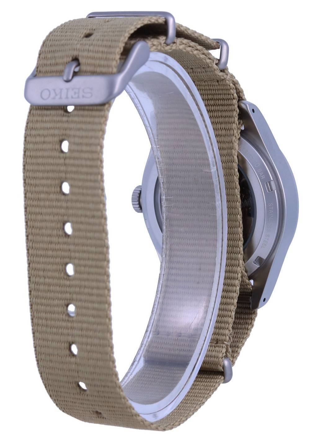 Seiko 5 Sports Field Black Dial Automatic SRPG35 SRPG35K1 SRPG35K 100M Men's Watch - Prestige Stones