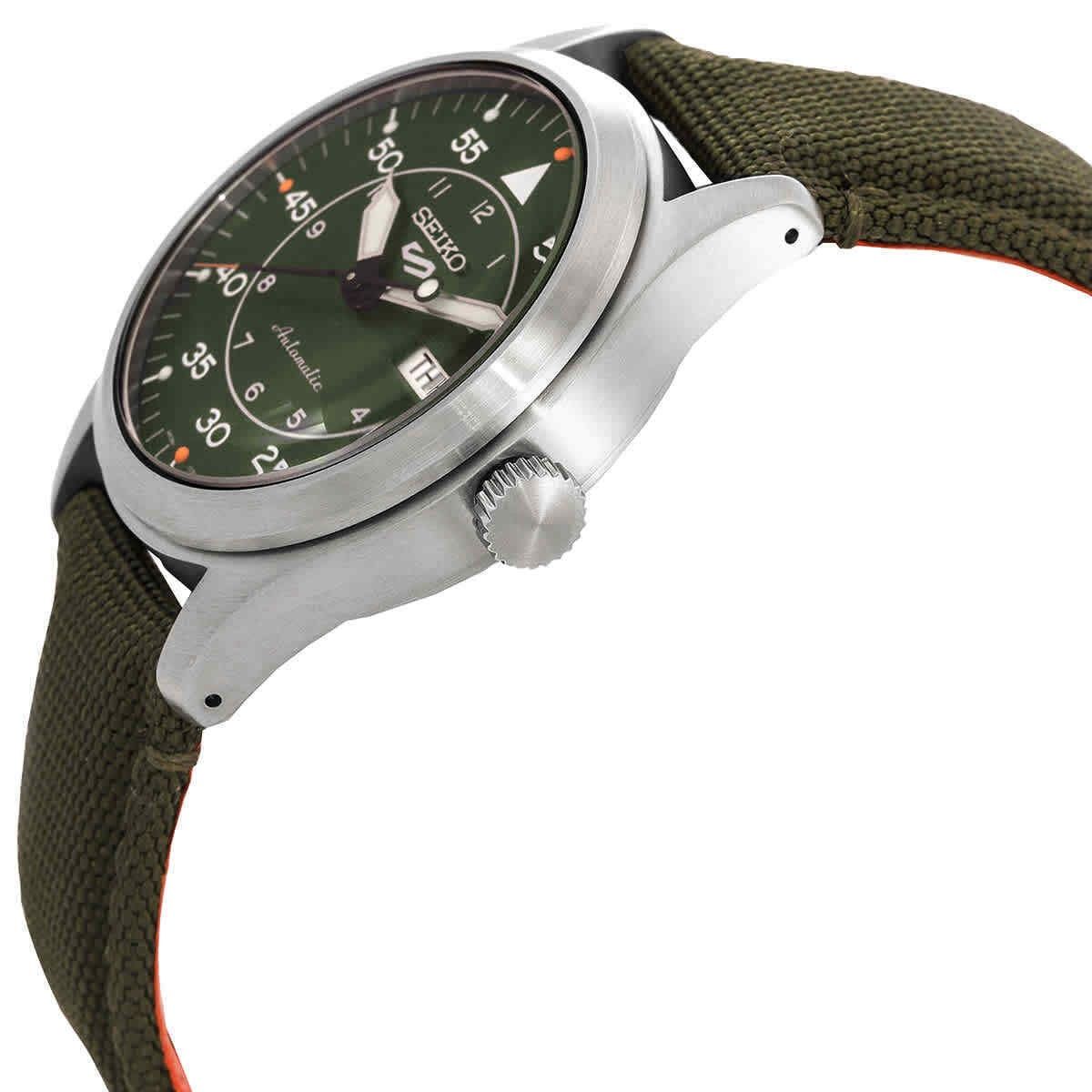 Seiko 5 Sports Field Military Flieger Automatic SRPH29 SRPH29K1 SRPH29K 100M Men's Watch - Prestige Stones