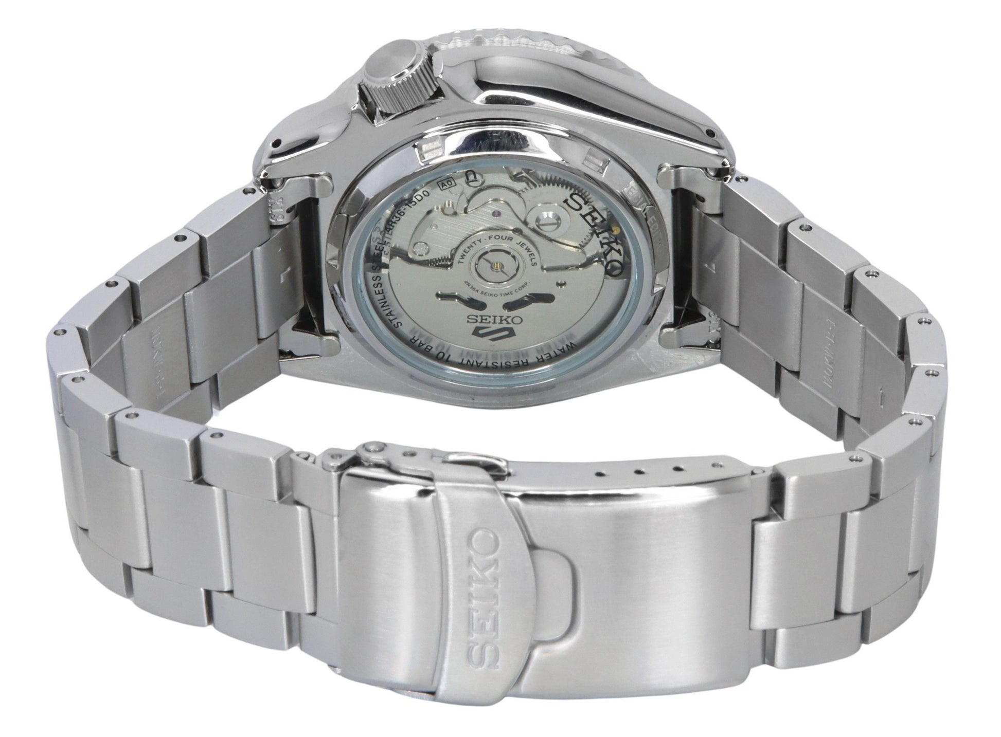 Seiko 5 Sports SKX Style The New Regatta Timer Special Edition Black Dial Automatic SRPK13K1 100M Men's Watch - Prestige Stones