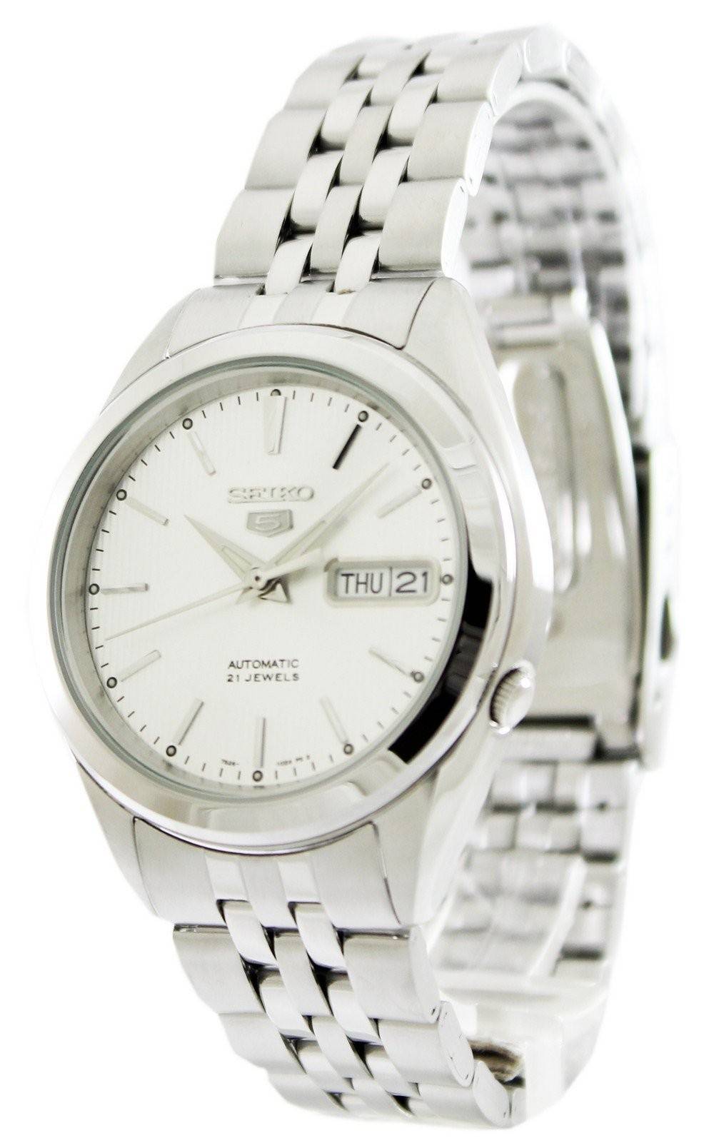 Seiko 5 Stainless Steel Automatic 21 Jewels SNKL15 SNKL15K1 SNKL15K Men's Watch - Prestige Stones