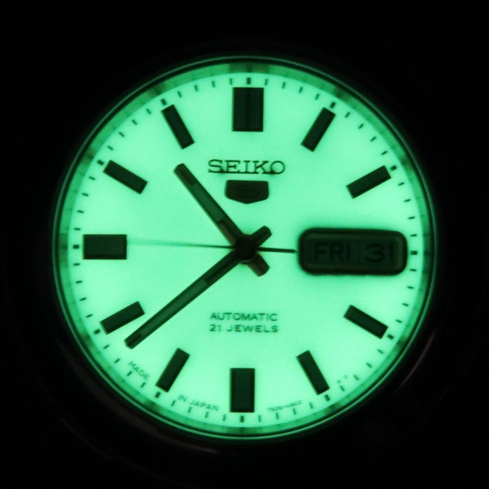 Seiko 5 Stainless Steel Green Dial Automatic SNKK19 SNKK19J1 SNKK19J Men's Watch - Prestige Stones