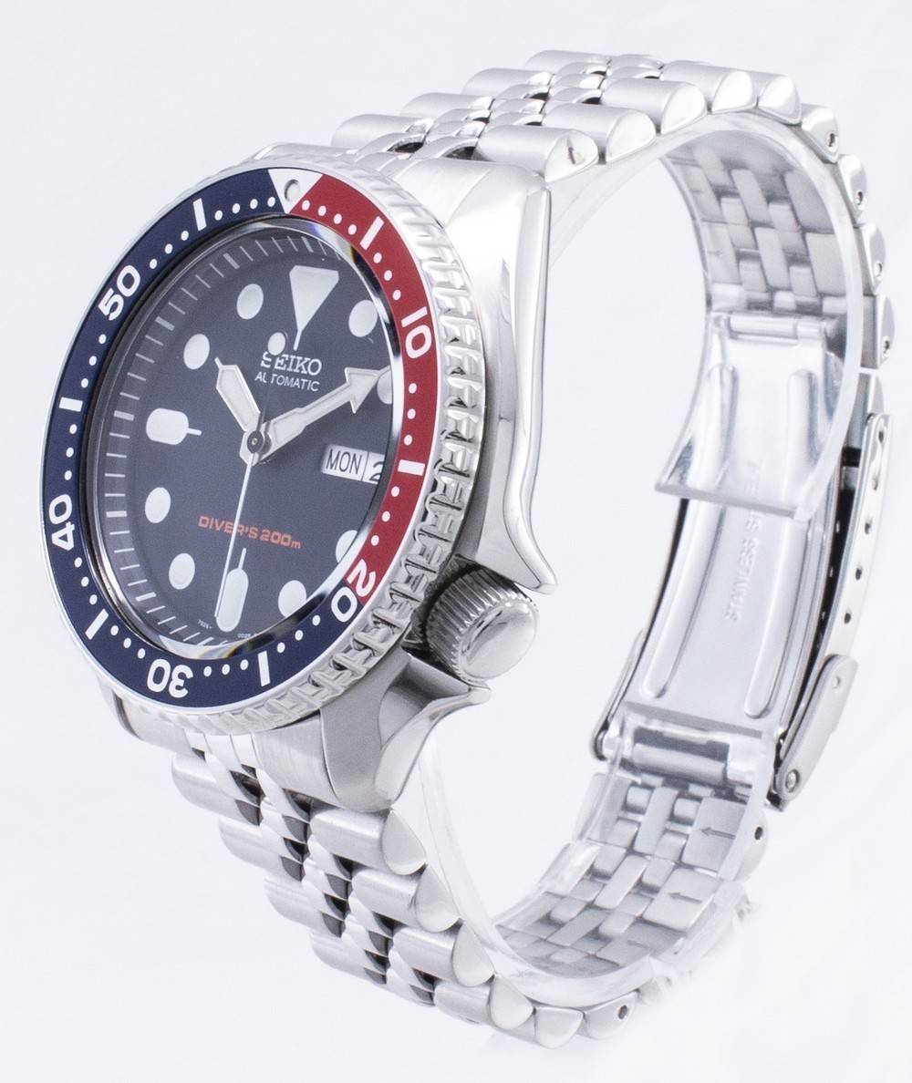 Seiko Automatic Diver's 200M Jubilee Bracelet SKX009K2 Men's Watch - Prestige Stones