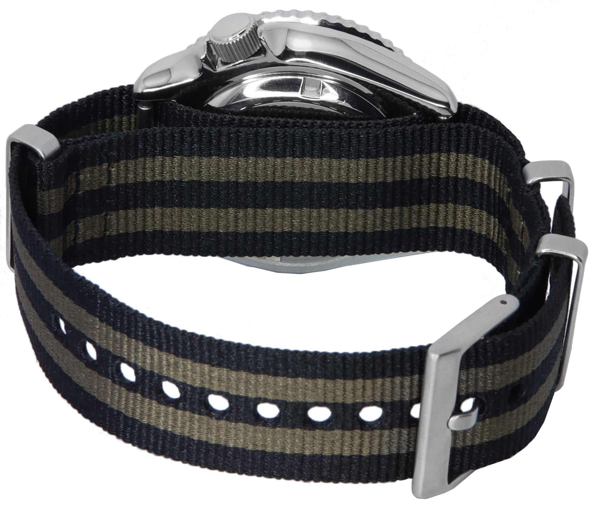 Seiko Automatic Diver's 200M NATO Strap SKX009K1 - var - NATO2 Men's Watch - Prestige Stones