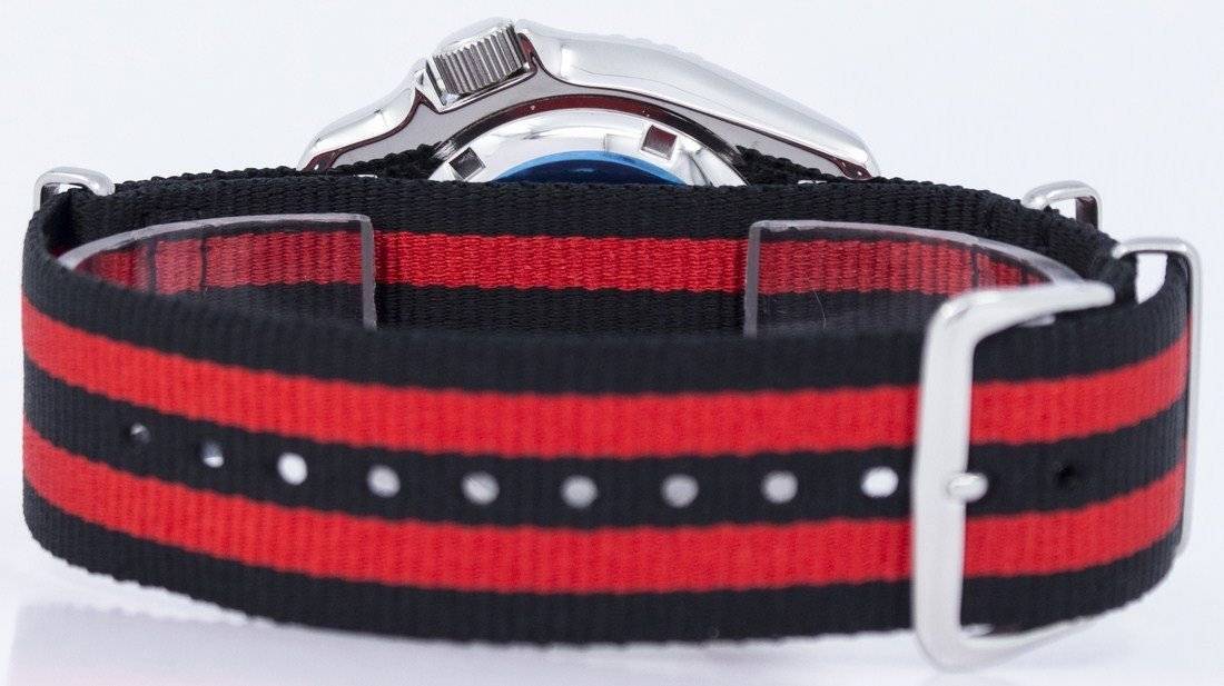 Seiko Automatic Diver's 200M NATO Strap SKX009K1 - var - NATO3 Men's Watch - Prestige Stones