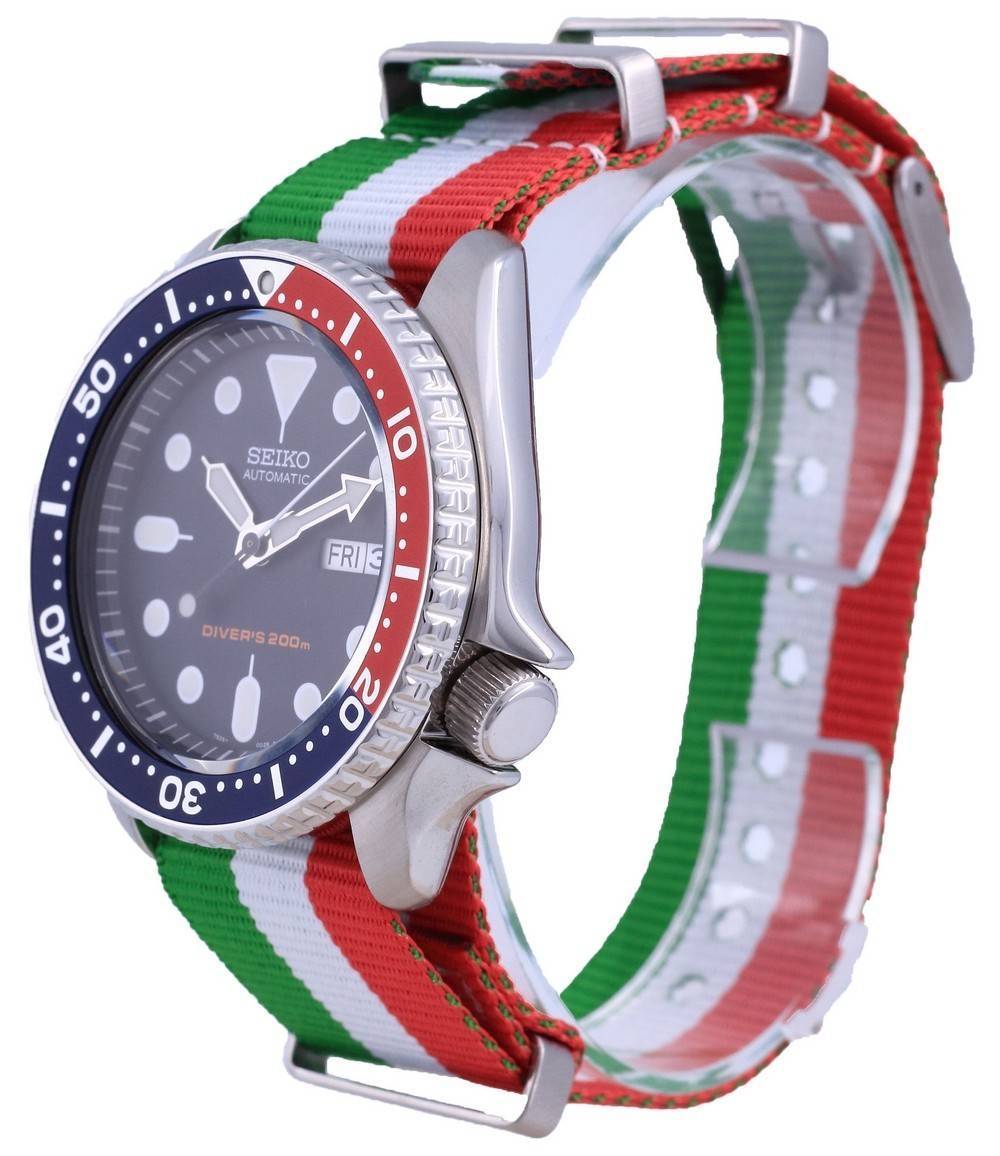 Seiko Automatic Diver's Polyester SKX009K1 - var - NATO23 200M Men's Watch - Prestige Stones
