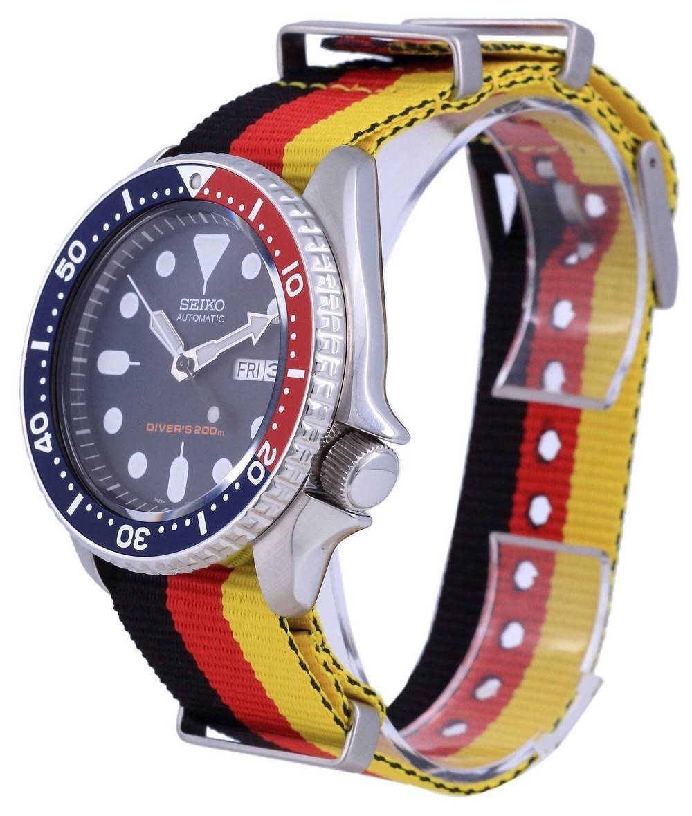 Seiko Automatic Diver's Polyester SKX009K1 - var - NATO26 200M Men's Watch - Prestige Stones