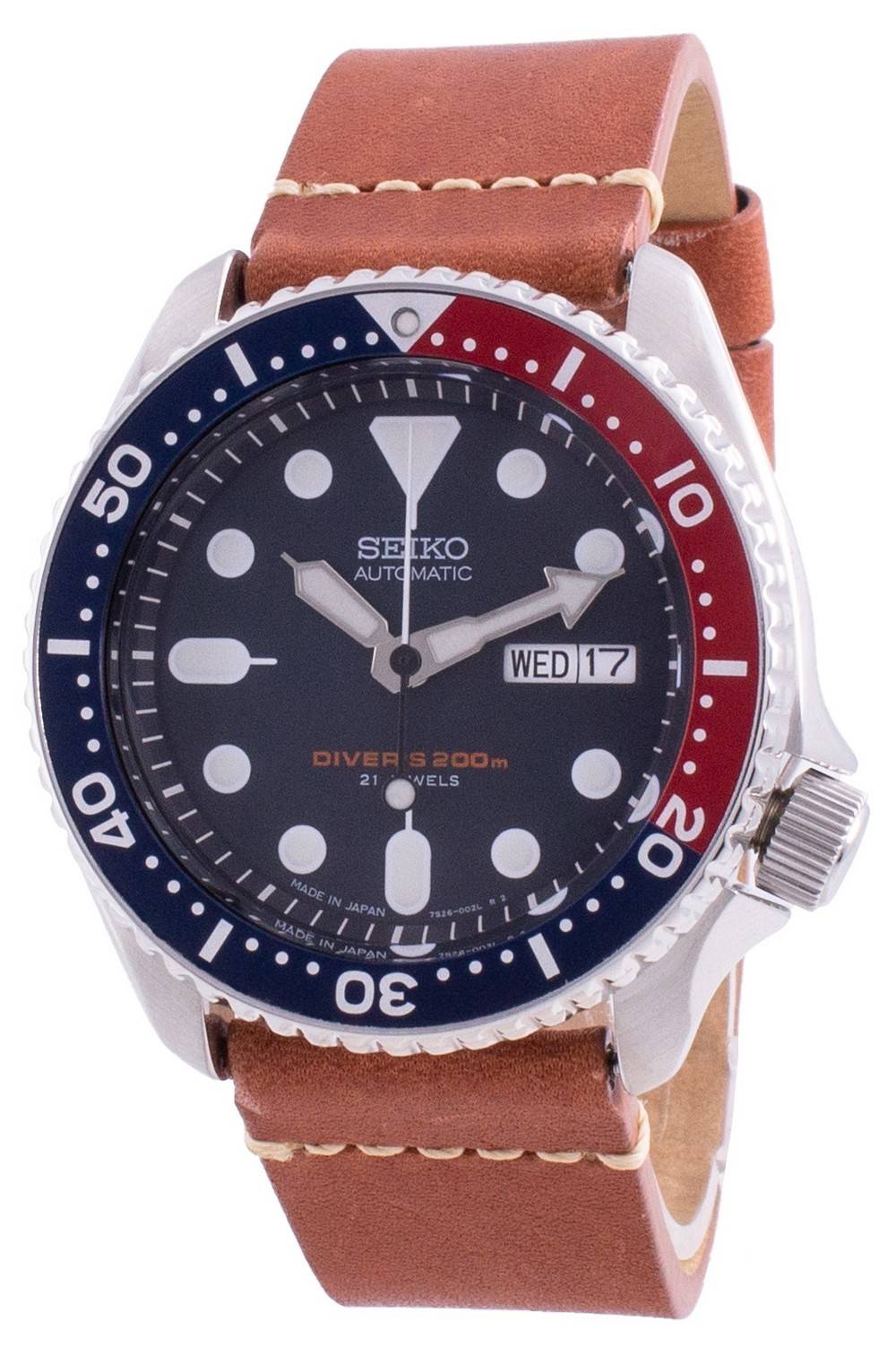 Seiko Automatic Diver's SKX009J1 - var - LS21 200M Japan Made Men's Watch - Prestige Stones