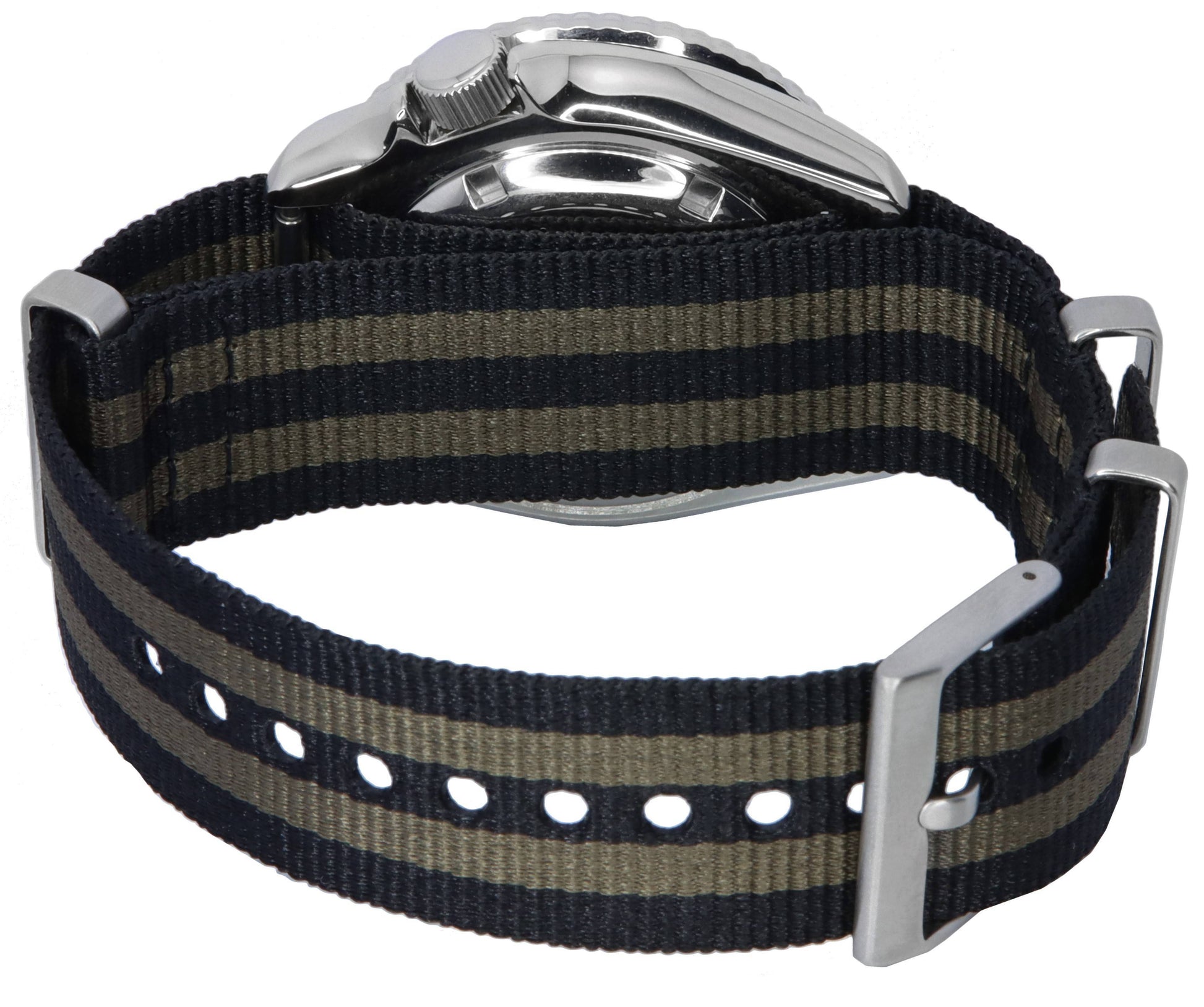Seiko Blue Dial Automatic Diver's SKX009J1 - var - NATO21 200M Men's Watch - Prestige Stones